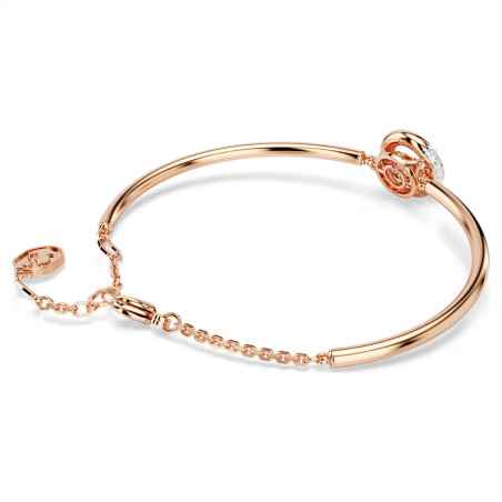 BRACCIALE RIGIDO DEXTERA ORO ROSA DONNA SWAROVSKI 
