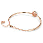 BRACCIALE RIGIDO DEXTERA ORO ROSA DONNA SWAROVSKI BRACCIALE RIGIDO DEXTERA ORO ROSA DONNA SWAROVSKI