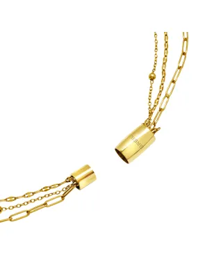 Collana Magnetica System Elemento Medium Pearl's Dream Breil