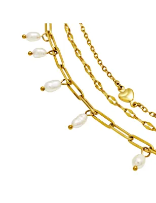 Collana Magnetica System Elemento Medium Pearl's Dream Breil - category_name - XDMG De Marchi Gianotti