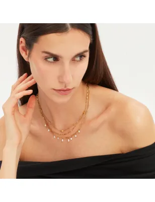 Collana Magnetica System Elemento Medium Pearl's Dream Breil - category_name - XDMG De Marchi Gianotti