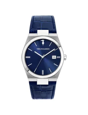 Orologio T-Milano Blu Quadrante Pelle R2451175005 Uomo Trussardi - category_name - XDMG De Marchi Gianotti