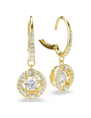 Orecchini Pendenti Dorati Una Angelic Donna Swarovski - category_name - XDMG De Marchi Gianotti