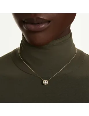 Collana Dorata Pendente Una Angelic, Taglio Misto Donna Swarovski - category_name - XDMG De Marchi Gianotti