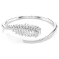 Bracciale Rigido Vienna, Piuma, Bianca, mis.L Donna Swarovski Bracciale Rigido Vienna, Piuma, Bianca, mis.L Donna Swarovski