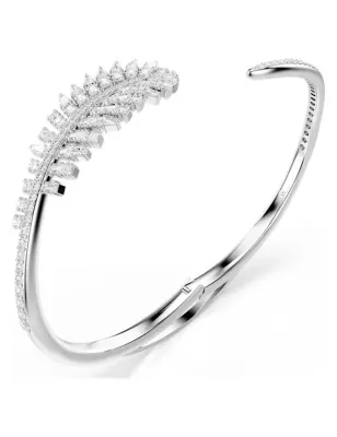 Bracciale Rigido Vienna, Piuma, Bianca, mis.L Donna Swarovski - category_name - XDMG De Marchi Gianotti