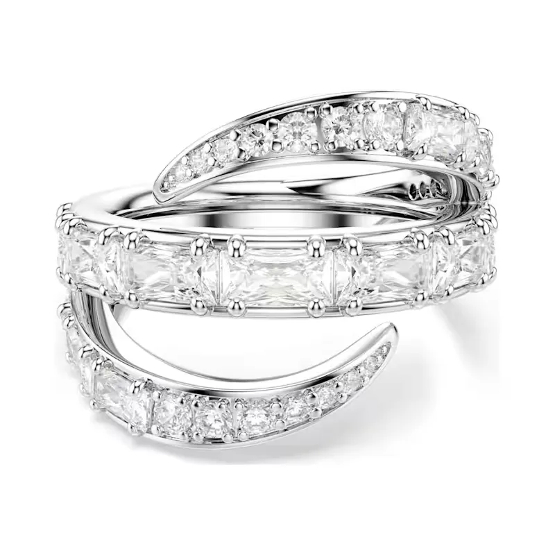 Anello Vienna, Taglio Misto, Cigno, mis. 50-55 Donna Swarovski