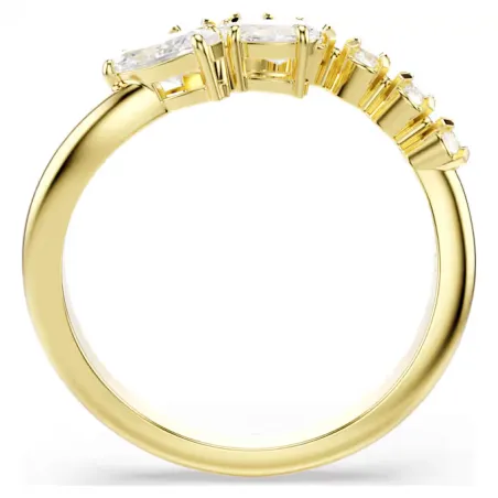 Anello Aperto Mesmera, Finitura Oro 18K, mis.55 Donna Swarovski