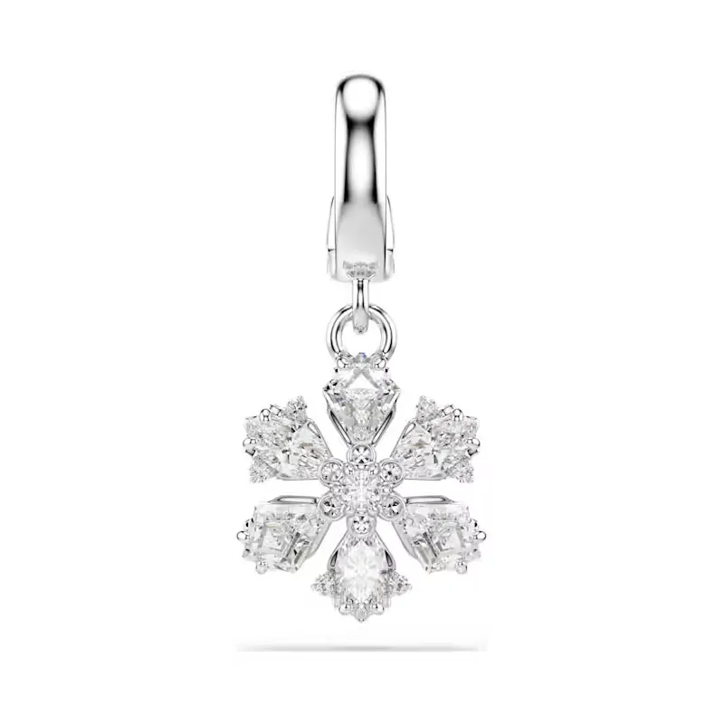 Charm Idyllia, Fiocco di Neve, Bianco Donna Swarovski Charm Idyllia, Fiocco di Neve, Bianco Donna Swarovski