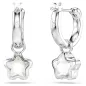 Orecchini Pendenti Chroma, Stella, Placcato Rodio Donna Swarovski