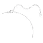 Collana Pendente Millenia, Taglio Cushion, Blu Donna Swarovski