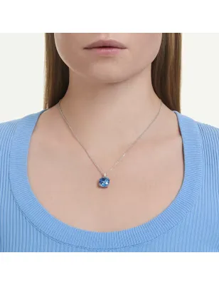 Collana Pendente Millenia, Taglio Cushion, Blu Donna Swarovski - category_name - XDMG De Marchi Gianotti