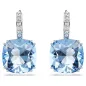 Orecchini Pendenti Millenia, Taglio Cushion, Blu Donna Swarovski Orecchini Pendenti Millenia, Taglio Cushion, Blu Donna Swarovski