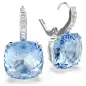 Orecchini Pendenti Millenia, Taglio Cushion, Blu Donna Swarovski Orecchini Pendenti Millenia, Taglio Cushion, Blu Donna Swarovski