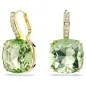 Orecchini Pendenti Millenia,Verdi, Finitura Oro 18K Donna Swarovski Orecchini Pendenti Millenia,Verdi, Finitura Oro 18K Donna Swarovski