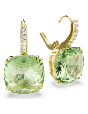 Orecchini Pendenti Millenia,Verdi, Finitura Oro 18K Donna Swarovski - category_name - XDMG De Marchi Gianotti