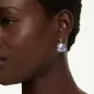 Orecchini Pendenti Millenia, Viola, Taglio Squadrato Donna Swarovski Orecchini Pendenti Millenia, Viola, Taglio Squadrato Donna Swarovski