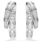 Orecchini a Cerchio Vienna, Bianchi, Taglio Misto Donna Swarovski Orecchini a Cerchio Vienna, Bianchi, Taglio Misto Donna Swarovski