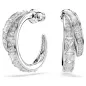 Orecchini a Cerchio Vienna, Bianchi, Taglio Misto Donna Swarovski Orecchini a Cerchio Vienna, Bianchi, Taglio Misto Donna Swarovski
