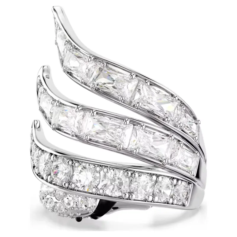 Anello Cocktail Vienna, Cigno, Bianco, mis.55-60 Donna Swarovski Anello Cocktail Vienna, Cigno, Bianco, mis.55-60 Donna Swarovski