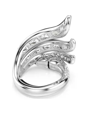 Anello Cocktail Vienna, Cigno, Bianco, mis.55-60 Donna Swarovski - category_name - XDMG De Marchi Gianotti