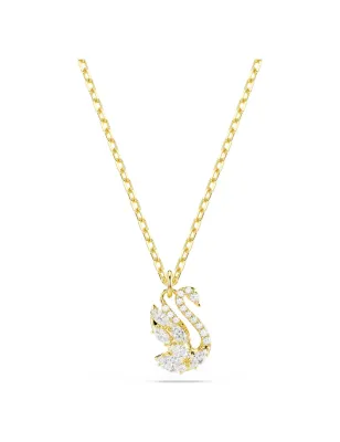 Collana Pendente Swan, Cigno, Finitura Oro 18K Donna Swarovski - category_name - XDMG De Marchi Gianotti