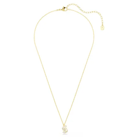Collana Pendente Swan, Cigno, Finitura Oro 18K Donna Swarovski
