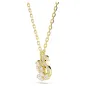 Collana Pendente Swan, Cigno, Finitura Oro 18K Donna Swarovski