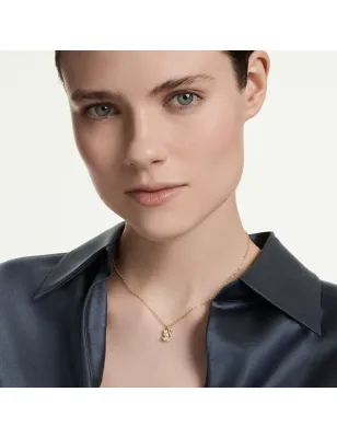 Collana Pendente Swan, Cigno, Finitura Oro 18K Donna Swarovski - category_name - XDMG De Marchi Gianotti