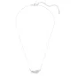 Collana Vienna, Piuma, Bianca, Placcato Rodio Donna Swarovski Collana Vienna, Piuma, Bianca, Placcato Rodio Donna Swarovski