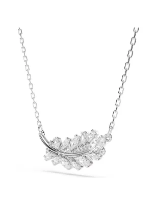 Collana Vienna, Piuma, Bianca, Placcato Rodio Donna Swarovski - category_name - XDMG De Marchi Gianotti