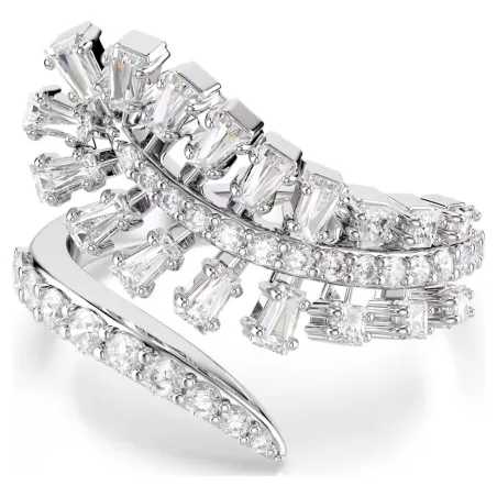 Anello Aperto Vienna, Piuma, Bianco, mis.55 Donna Swarovski - category_name - XDMG De Marchi Gianotti
