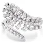 Anello Aperto Vienna, Piuma, Bianco, mis.52 Donna Swarovski Anello Aperto Vienna, Piuma, Bianco, mis.52 Donna Swarovski