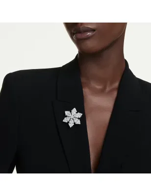 Collana e Spilla Idyllia, Fiocco di Neve, Bianco Donna Swarovski - category_name - XDMG De Marchi Gianotti