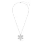 Collana e Spilla Idyllia, Fiocco di Neve, Bianco Donna Swarovski Collana e Spilla Idyllia, Fiocco di Neve, Bianco Donna Swarovski