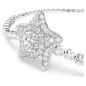 Bracciale Sublima, Stella, Placcato Rodio Donna Swarovski Bracciale Sublima, Stella, Placcato Rodio Donna Swarovski