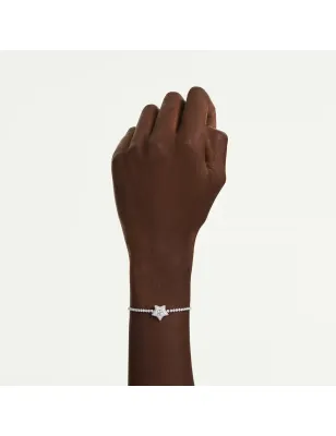 Bracciale Sublima, Stella, Placcato Rodio Donna Swarovski - category_name - XDMG De Marchi Gianotti