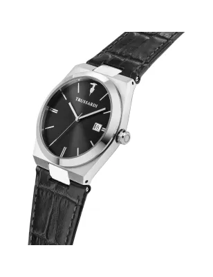 Orologio T-Milano Nero Quadrante Pelle R2451175004 Uomo Trussardi - category_name - XDMG De Marchi Gianotti