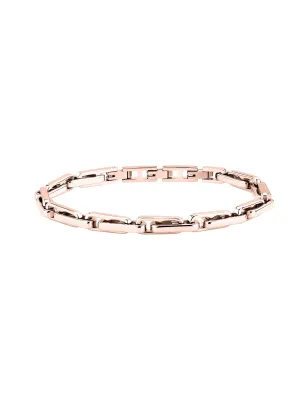 Bracciale T-Steel Catena Maglie Oro Rosa TJAXV52 Uomo Trussardi - category_name - XDMG De Marchi Gianotti