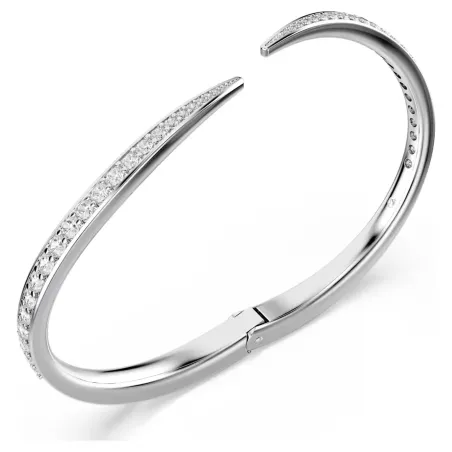 Bracciale Rigido Vienna, Cigno, Bianco, mis.M Donna Swarovski