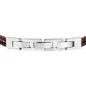 Bracciale T-Leather Doppio Filo Marrone TJAXZ12 Uomo Trussardi Bracciale T-Leather Doppio Filo Marrone TJAXZ12 Uomo Trussardi