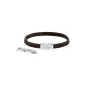 Bracciale T-Leather Treccia Marrone Silver TJAXZ01 Uomo Trussardi Bracciale T-Leather Treccia Marrone Silver TJAXZ01 Uomo Trussardi
