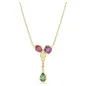 Collana Pendente a Y Imber, Multicolore, Finitura Oro 18K Swarovski Collana Pendente a Y Imber, Multicolore, Finitura Oro 18K Swarovski