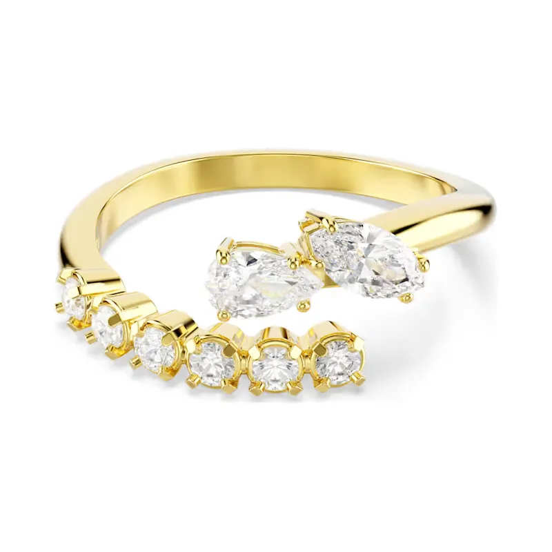 Anello Aperto Mesmera, Finitura Oro 18K, mis.52 Donna Swarovski Anello Aperto Mesmera, Finitura Oro 18K, mis.52 Donna Swarovski