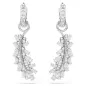 Orecchini Vienna, Piuma, Bianchi, Placcato Rodio Donna Swarovski Orecchini Vienna, Piuma, Bianchi, Placcato Rodio Donna Swarovski