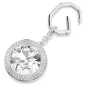 Accessorio Per Borse Taglio Round, Bianco Donna Swarovski Accessorio Per Borse Taglio Round, Bianco Donna Swarovski