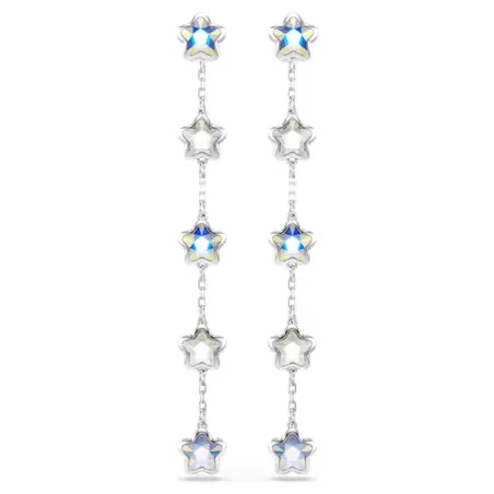 Orecchini lunghi Chroma, Stelle, Bianchi Donna Swarovski - category_name - XDMG De Marchi Gianotti