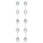 Orecchini lunghi Chroma, Stelle, Bianchi Donna Swarovski Orecchini lunghi Chroma, Stelle, Bianchi Donna Swarovski