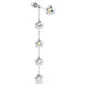 Orecchini lunghi Chroma, Stelle, Bianchi Donna Swarovski Orecchini lunghi Chroma, Stelle, Bianchi Donna Swarovski