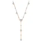 Collana a Y Imber, Finitura Oro Rosa 18K Donna Swarovski